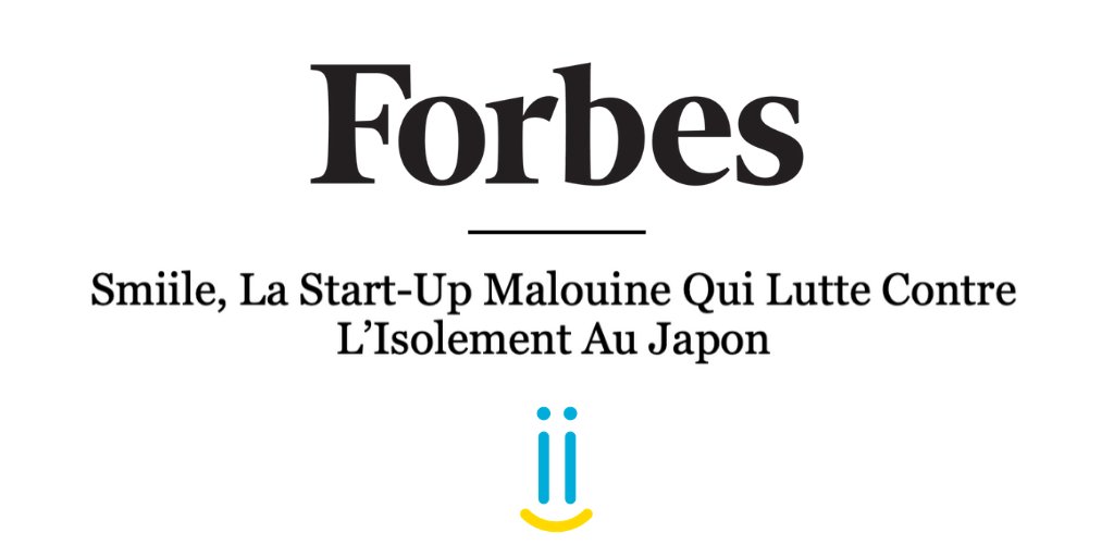 SmiileCity's tweet photo. ありがとうございます (Merci beaucoup) à @forbes_fr pour cet article de #Smiile sur notre déploiement au Pays du soleil levant 🇯🇵 → https://t.co/AosC3Ff4IX
Une grande étape dans la vie de notre #startup !
@mizuhobank @MAIF @Bouygues_Immo https://t.co/ETKEWgkFzN