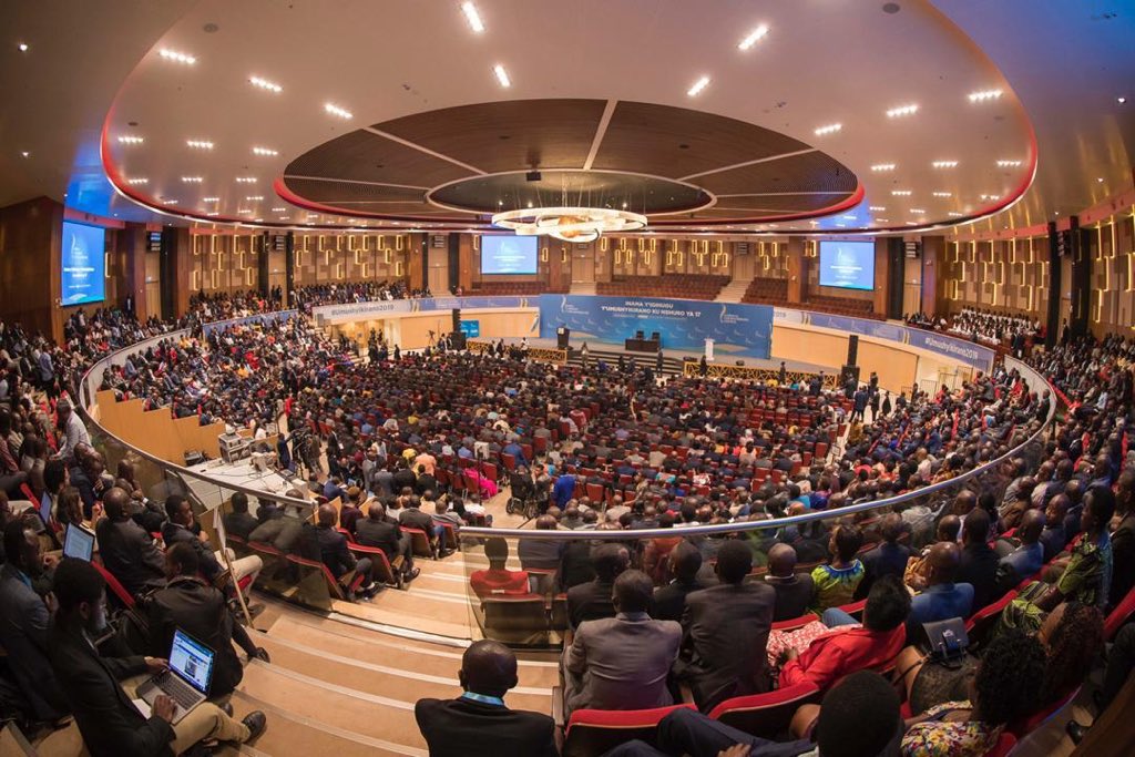 UrugwiroVillage's tweet photo. Today, President Kagame opens #Umushyikirano2019 with the State of the Nation Address. The two-day gathering features discussions under the themes of “Driving double-digit growth” and “Engaging families for community resilience”. Follow the event live: https://t.co/4WdIjq3CwZ https://t.co/XJ3P1XS8kT