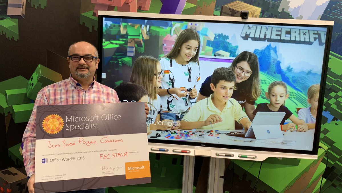 jjpaganc's tweet image. El pasado martes conseguí superar el MOS de Microsoft Word!!!! Great!!!!  #competenciasdigitales #certinet @certificacionestic @microsoftEs  @colegiosfec @fecstlm