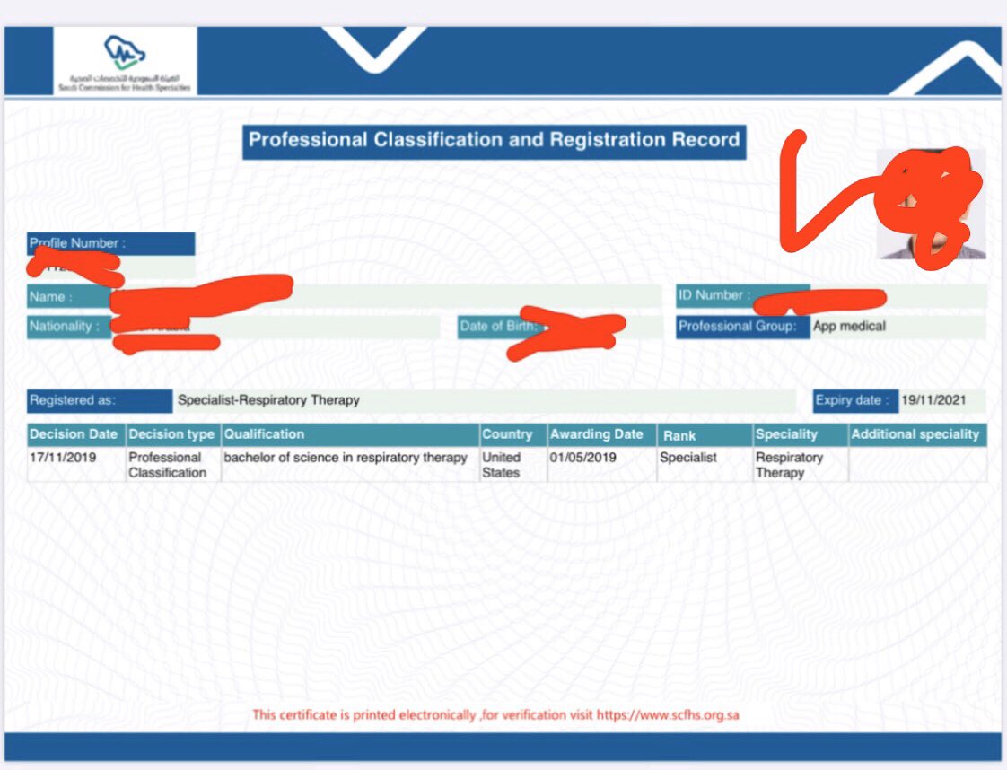 معنى scfhs Saudi Commission