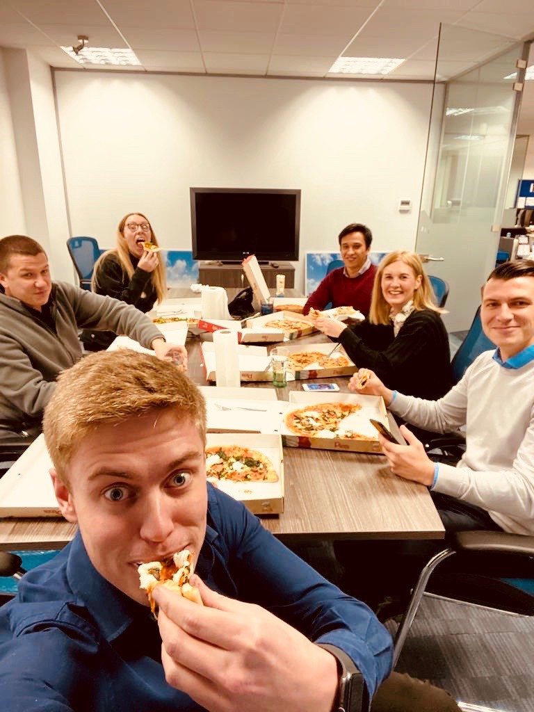 Christmas fuddle with the team yesterday. Pizza and Christmas Quiz.
#structuralengineering #constructionuk #engineer