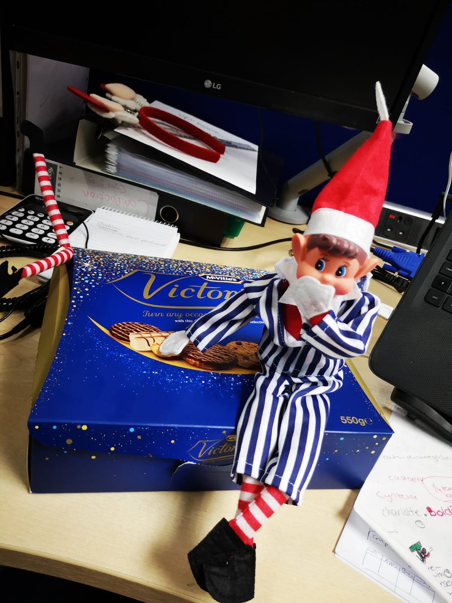 Just a few snaps of our sneaky elves caught in the act! #ElfOnTheShelf #HappyChristmas #TreatYourself