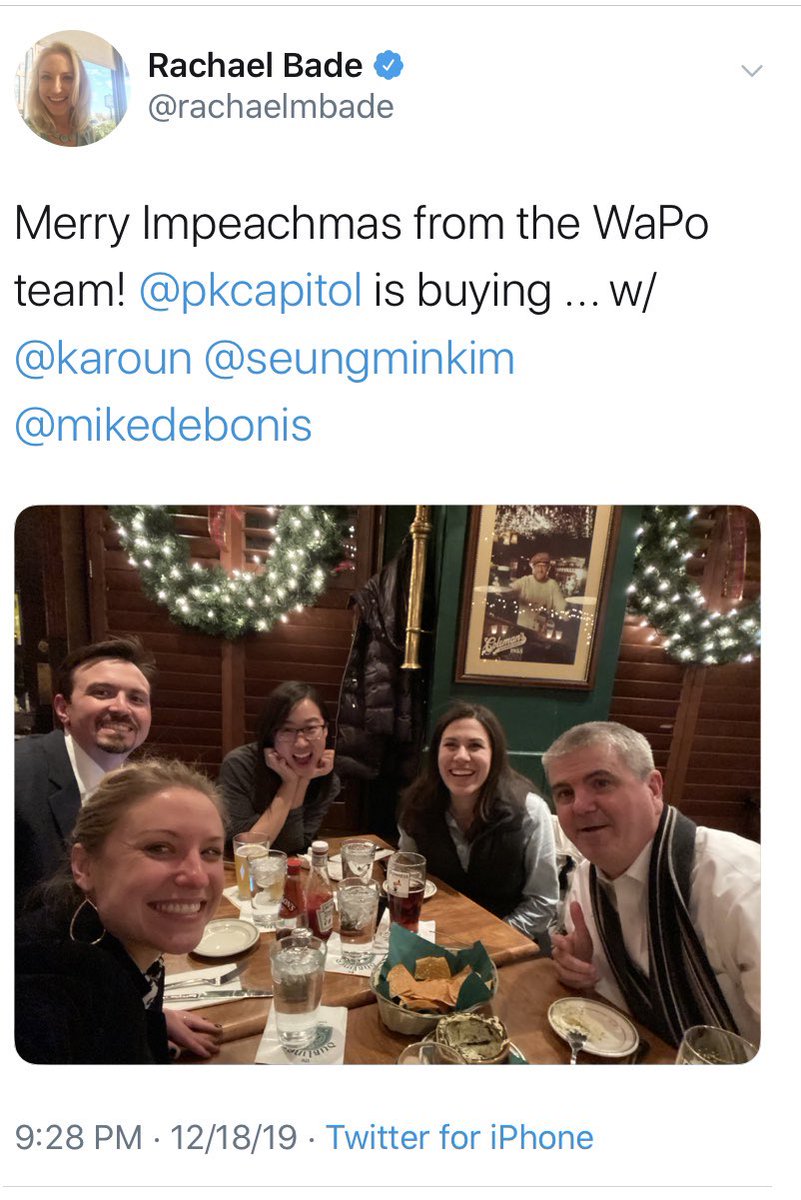 CortesSteve's tweet image. Since the coward “journalists” at WaPo deleted the tweet, re-posting the screenshot here:

Far too many in corporate media “form a cabal of group-think ‘resistance’ advocates masquerading as reporters.”

My article on #MediaMalfeasance

realclearpolitics.com/articles/2019/…