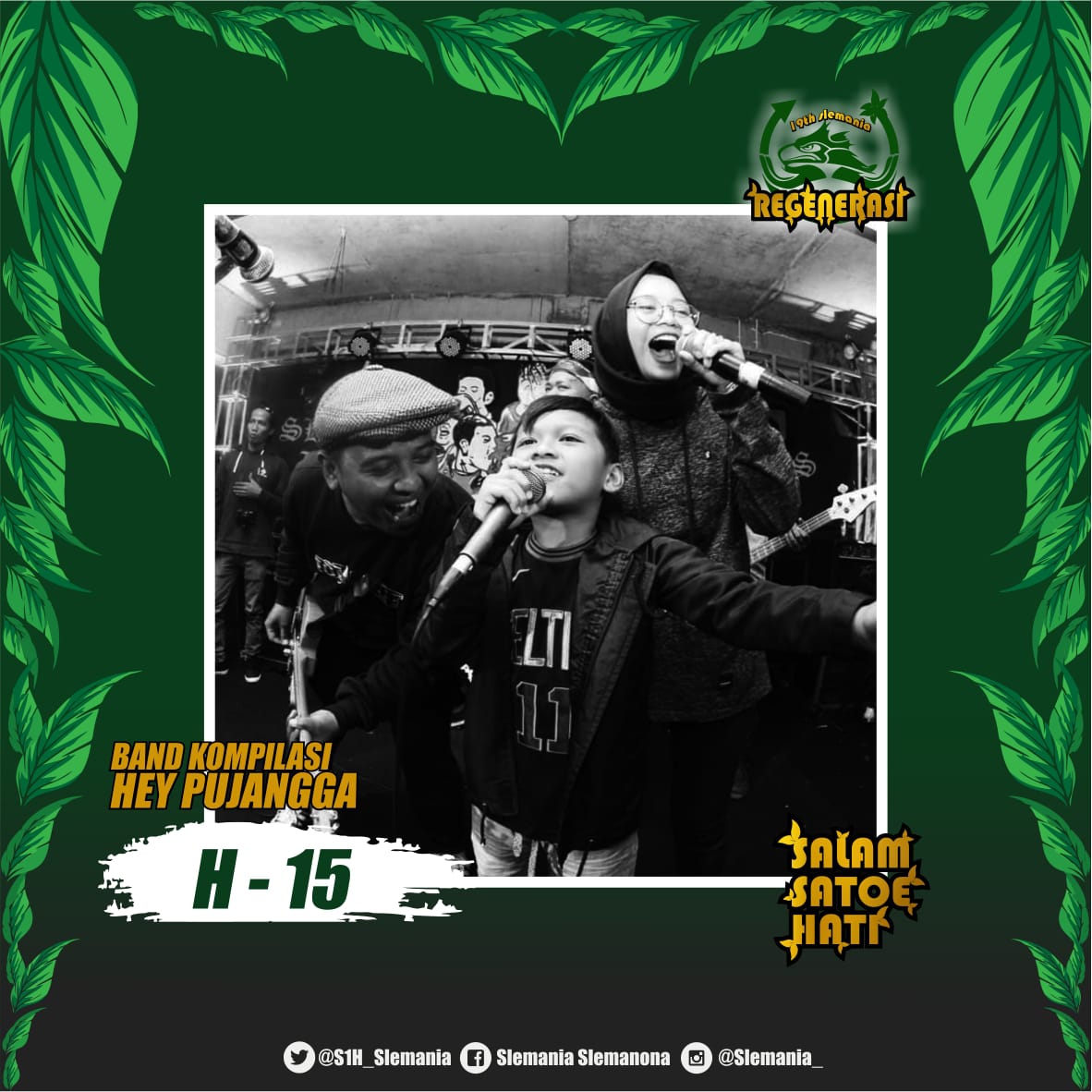 S1H_Slemania's tweet photo. H-15 Perayaan anniversary 19th SLEMANIA 😉

SALAM SATOE HATI !!!
@PSSleman
@heypujangga

#pssleman #slemania #slemanona #anniversary #regenrasi https://t.co/IQgo0lpisI