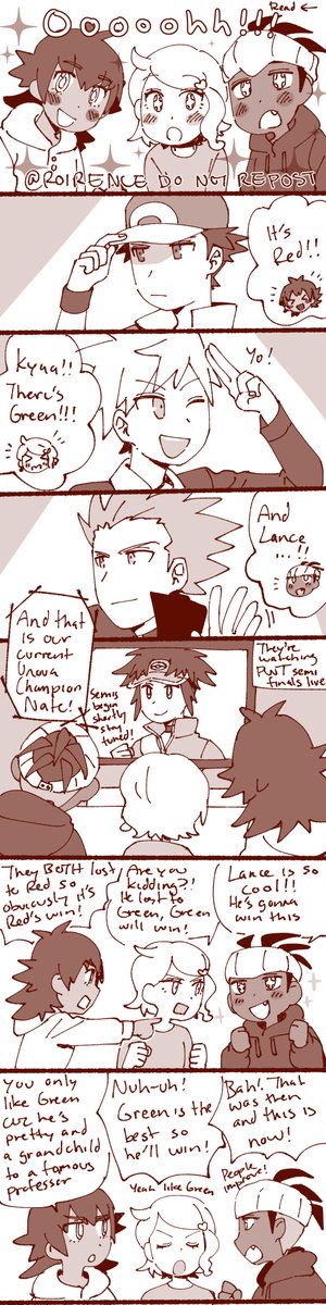 hc leon is a red fanboy, sonia a green fangirl and raihan a lance fanboy, and they argue about who the best boi is hahaha