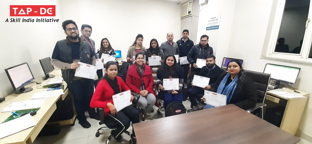 TapDc4's tweet image. Thanks for nominating delegates from your organization for the training program on "MS Excel Advanced Formulas &amp;amp; Functions" training held on 17th Dec 2019 @TapDc4 
#SunbeamEnterprises #EnergySaving #AlliedProducts #BhartiyaValvesPvtLtd #RinkuRubberIndiaPvtLtd