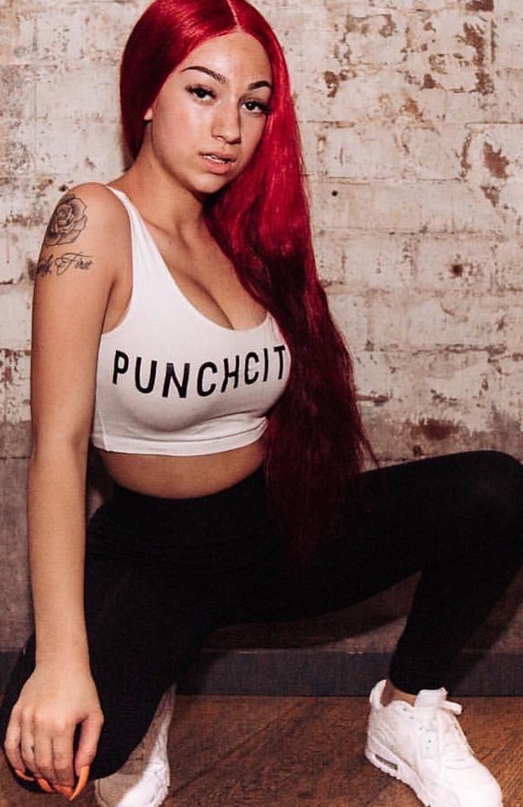 i love her red hair #bhadbhabie #daniellebregoli.