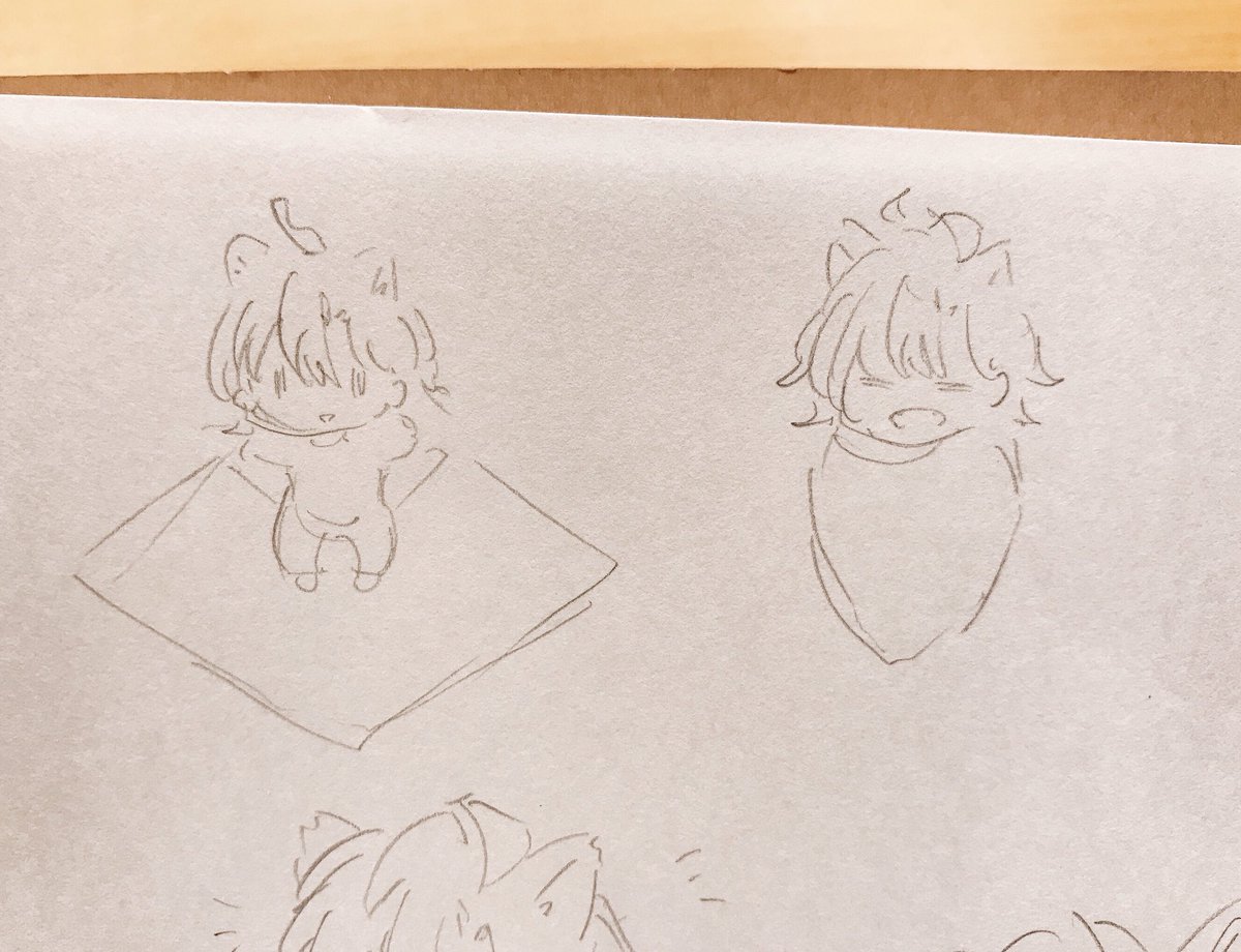 描いた覚えがないおくるみのひふみ(くるみ方…?) 