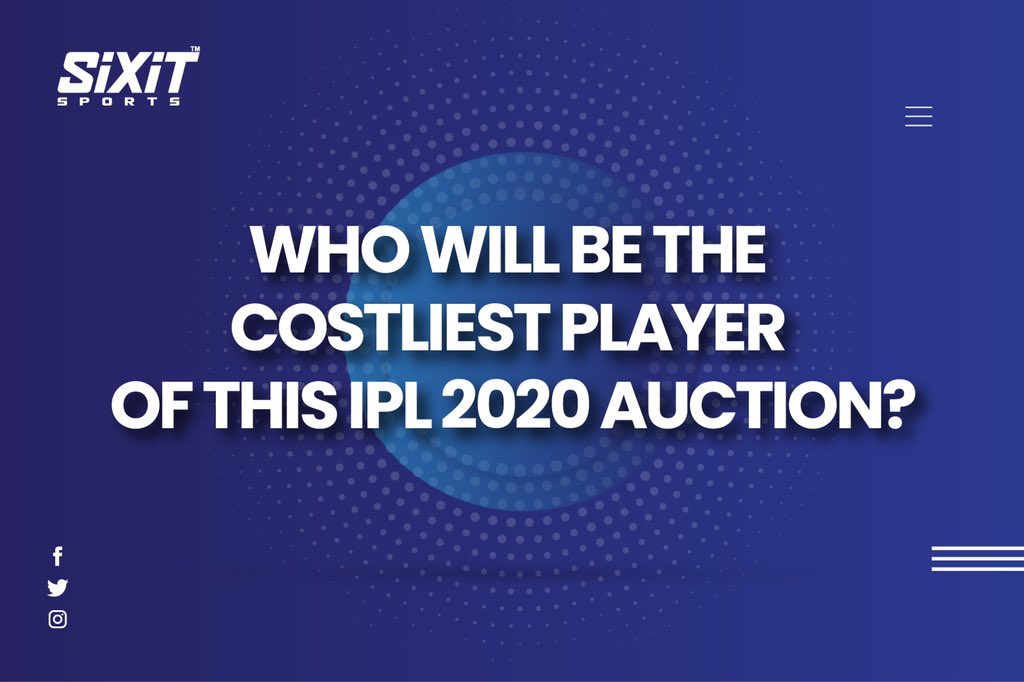 sixitsports's tweet photo. #SiXiT #Predict and #Win #costliestplayer #IPLAuction2020 comment your answer, tag your friends, follow @sixitsports, like &amp; RT #IPL2020 #Contest #Alert #IPLAuction #cricket #player #auction https://t.co/teTr4mvB6N