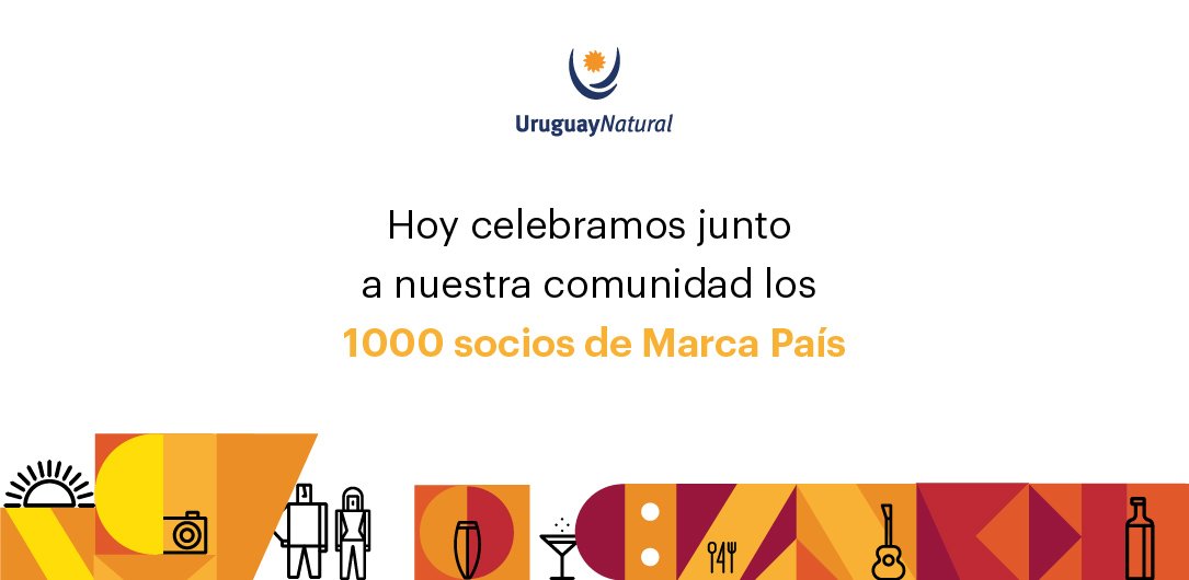 PChabotEventos's tweet photo. Merecida #celebracion 🎉 Felicitaciones @MarcaUruguay #1000socios Aquí 🙋🏻‍♀️orgullosos de ser #embajadores de #MarcaPais excelentemente bien #posicionada  #valorada #respetada #MarcaUruguay Valiosa herramienta #desarrollo #diferenciación #motivacion @Uruguay_Natural @UruguayXXI 👌👏 https://t.co/I4P8GA0hen