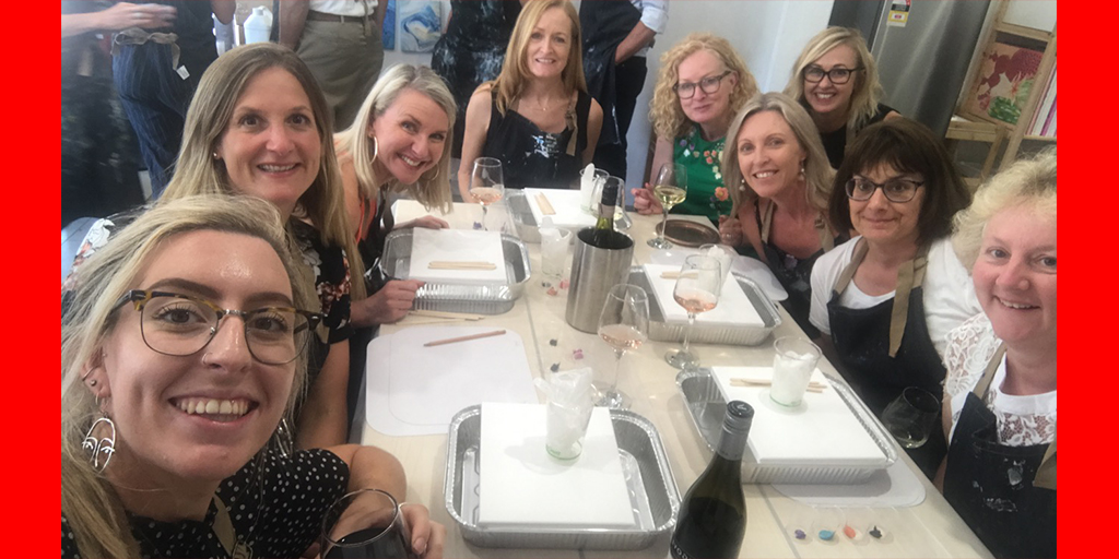 ihmri's tweet photo. Win(e)ding up the year at The Sip Studio for our operations staff party! 🍷🎨🖌️

#SipStudio #Christmas #NewYear https://t.co/X4tcmFfti2
