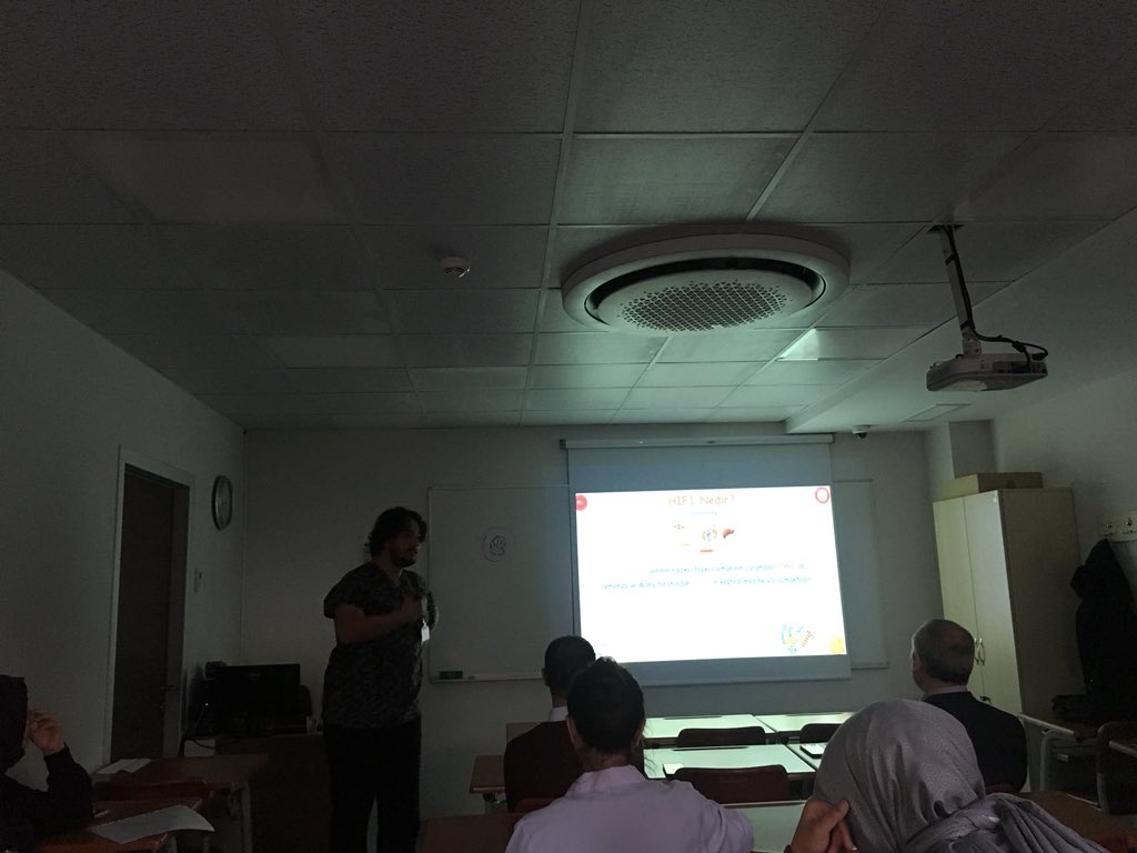 Dr. Eray Metin Güler Hipoksi konulu semineriyle GETAMER’de.👏🏼 #getamer #istka #kanser