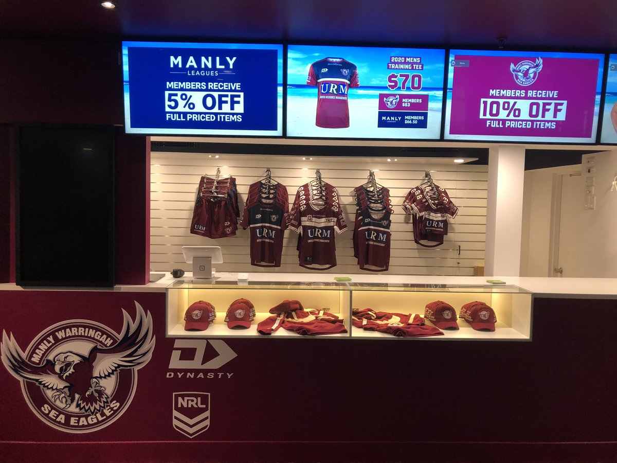 manly sea eagles merchandise