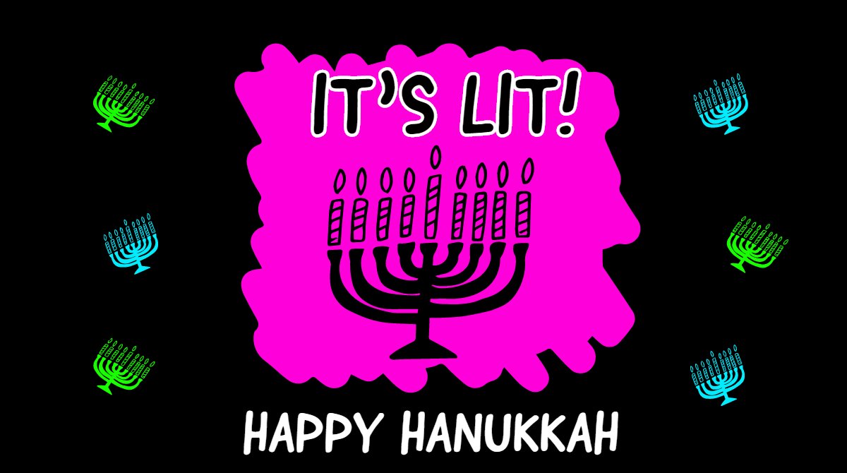 Happy Hanukkah!  

#Hanukkah #HanukkahBegins #WinterSolstice