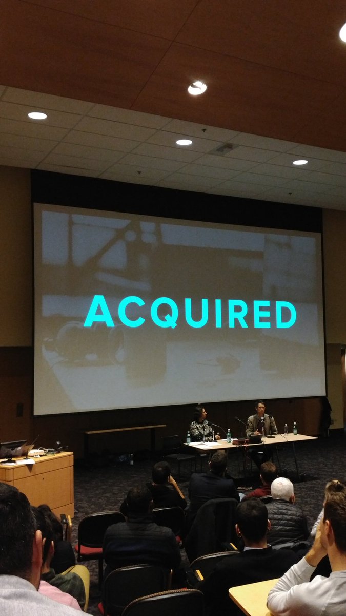 Went to a live show of <a href="/AcquiredFM/">Acquired Podcast</a> in Kane Hall at <a href="/UW/">University of Washington</a> last night, which happens to be where I took my SAT over a decade ago. This was much cooler, heard <a href="/daniellewis/">Dan Lewis</a> journey to start <a href="/convoyteam/">Convoy</a> and lessons learned.