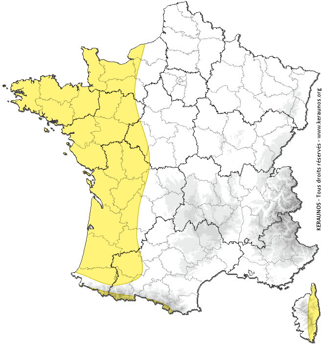 ChasingLive's tweet image. ⚠ Ce jeudi : Vent de sud de plus en plus fort à l'avant d'un front froid local @KeraunosObs keraunos.org/previsions/pre…