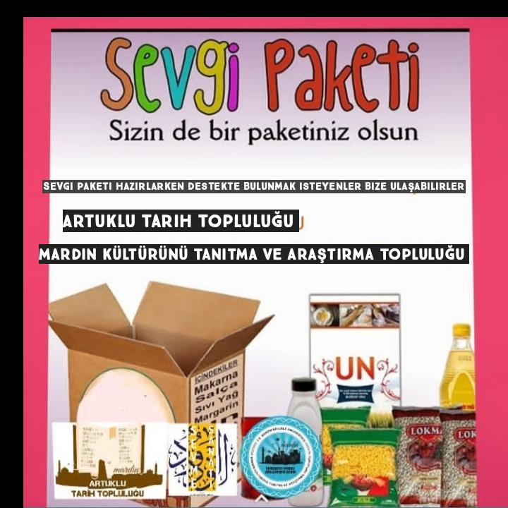 Bir toplumda ne kadar çok yardımlaşma ve dayanışma varsa o kadar çok huzur, barış ve kardeşlik hakim olur. Mardin de ihtiyaç sahipleri için gıda kolileri hazırlıyoruz destek olmak isteyenler bize ulaşabilirler.
<a href="/ibrahimozcosar/">ibrahim özcoşar</a>
@maumardinaras
@ArtukluSKS
<a href="/BurakErdemmm/">Dr. Burak Erdem</a>
<a href="/ayselfedai/">Aysel Fedai</a>