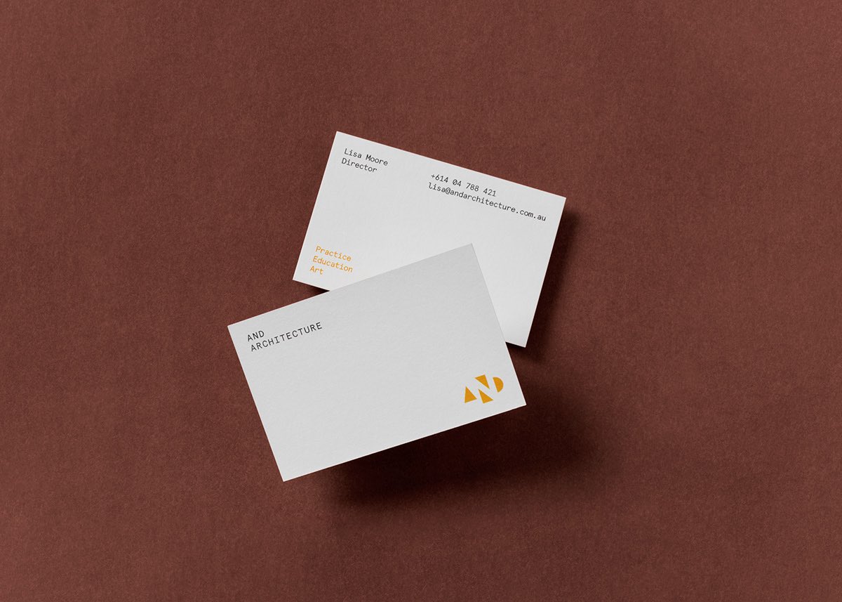 AndArchitecture brand identity by <a href="/StudioGangplank/">Studio Gangplank</a>⁣⁣⁣⁣⁣ #InspoFinds