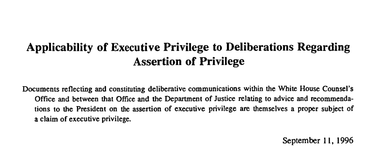 almostjingo's tweet photo. Congress can't even demand documents regarding assertion of privilege because they're protected under executive privilege🤣
https://t.co/qFK2zqeg5E https://t.co/o44xYx6rpf