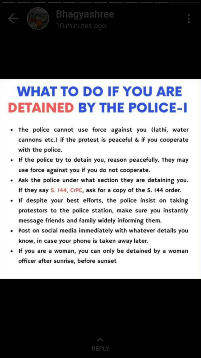 Sidist_Playsure's tweet photo. In case of detention
#delhiprotest #Section144 #IndiaRejectsCAA https://t.co/lDGPd4w7Zu