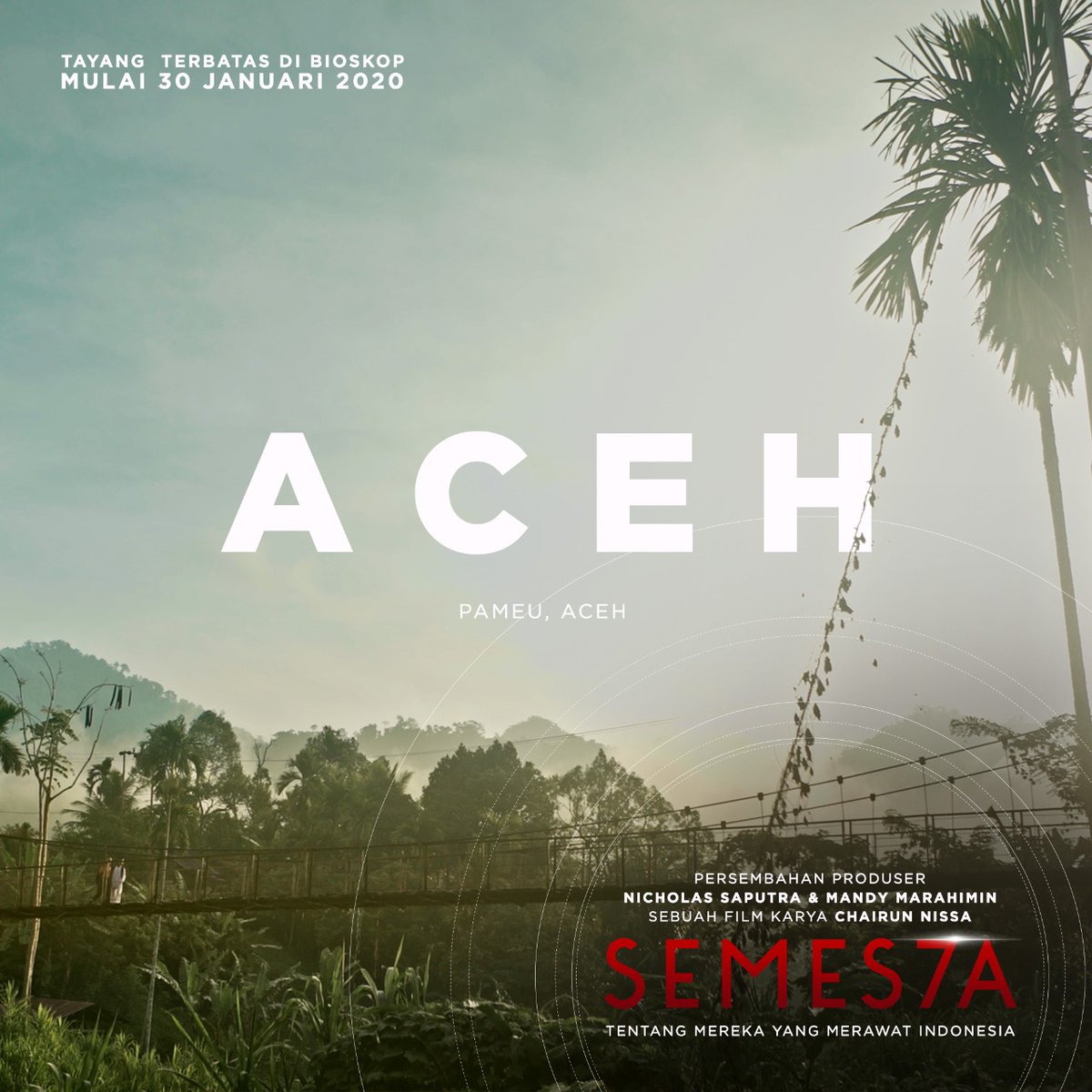 nicsap's tweet photo. Di Pameu, Aceh, penduduk desa menjalankan praktek hidup selaras dengan kawanan gajah liar yang sering masuk merusak perkampungan.

Bagaimana mereka menangani konflik antara gajah - penduduk? Nantikan #FilmSemesta, tayang terbatas di bioskop mulai 30/01/2020. 

@tanakhirfilms https://t.co/AVr9Iaz381