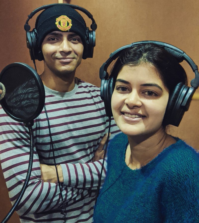 802px x 900px - Love Aaj Kal Porshu: Arjun Chakrabarty, Madhumita Sarkar Does Dubbing For  The Upcoming Film