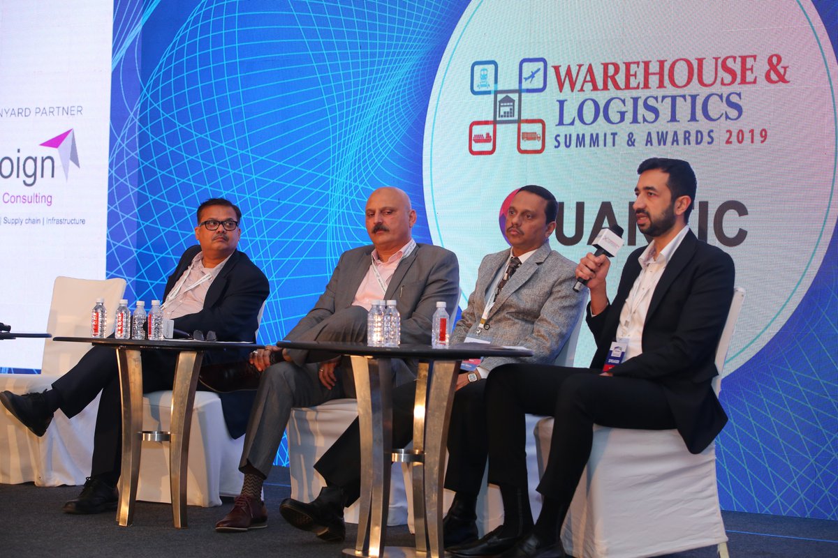 vtransindia's tweet photo. Our executive director Mr. Ronak Shah was part of a panel discussion at Warehouse &amp; Logistics Summit 2019, where he shared his views on Future of Logistics &amp; Warehouses in India. #Future_of_Logistics #warehousesolutions #wlsa2019 https://t.co/WZmb1S8OSU