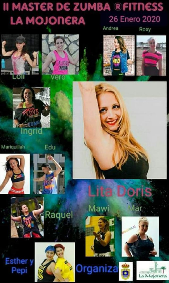 Muchos proyectos para empezar el año  💪 el CD Acrividades Dirigidas Viator forma parte e este magnífico cartel realizando una Master de ZumbaSentao con el grupo de alumnas MDance 🔥🔥 seguimos sumando eventos