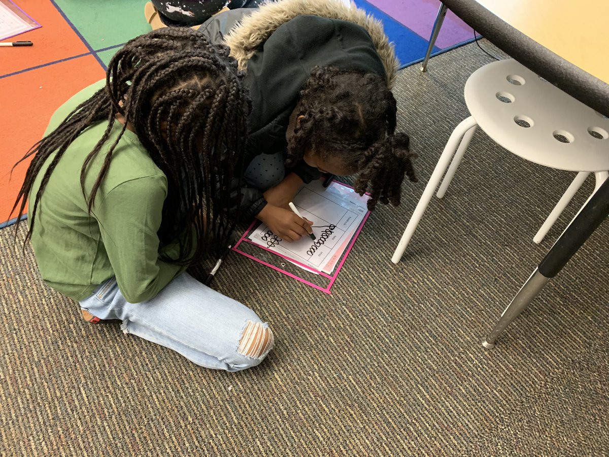 MsMaiden_RB's tweet photo. Today, I took a step back from teaching subtraction and allowed my kiddos to teach and learn from one another. I loved watching them talk, catch and fix mistakes, support and encourage each other. #thisissecondgrade #wearerubystars @RB_Stars https://t.co/TX2jMaBa4G