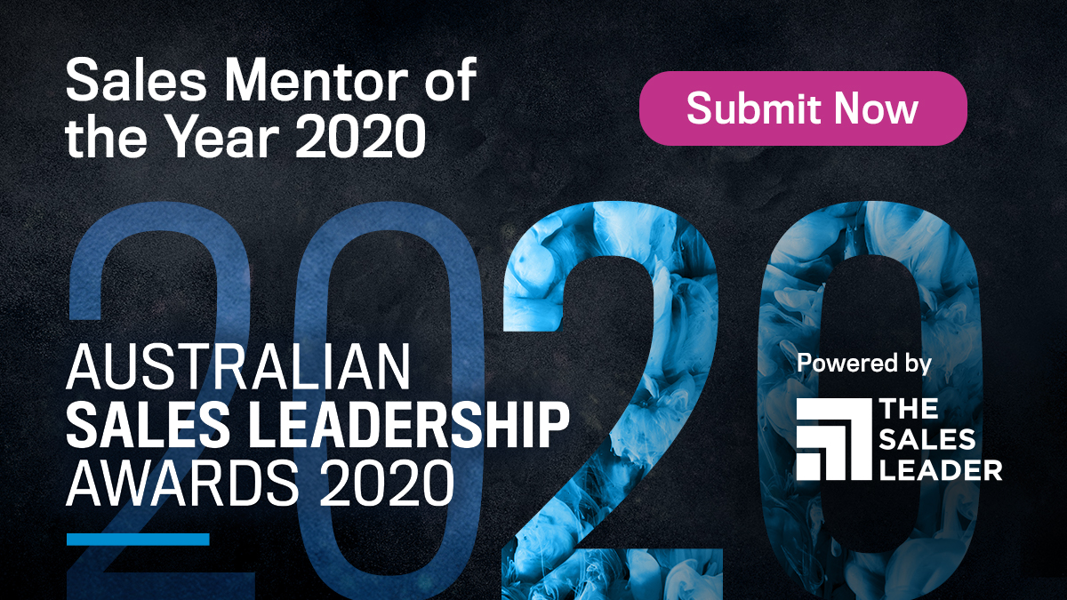Do you work with a sales leader who demonstrates ongoing commitment &amp; development to your career &amp; your teams success?

Nominations for the 2020 Sales Mentor of the Year are now Open! Submit your entry &amp; nominate bit.ly/2PDkj7v  #mentors #salesenablement  #salestraining