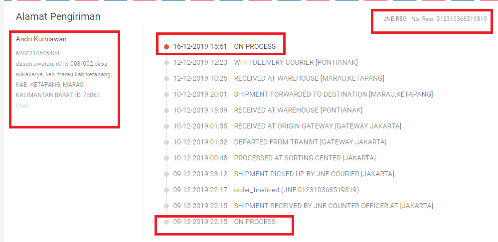 jimyElex's tweet photo. @JNE_ID kak kiriman tas saya kok blm sampai ya, tdk di proses segera setelah beberapa hari komplain https://t.co/mhXpt1EvL6