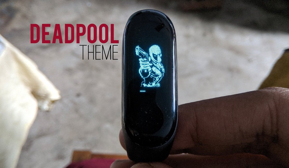 Deadpool on mi Band 3
youtu.be/cxCWvtVH03A
#Deadpool 
#miband3i