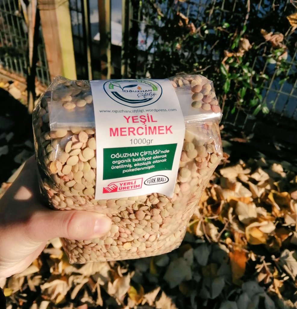 bukoop's tweet image. Yozgat&apos;taki üretici İdris Oğuzhan&apos;dan 1 kgluk paketlerde yeşil mercimek Barakaya geldi. 2003&apos;ten bu yana pesitisit ve yapay gübre kullanmadan üretim yapan, DBB Ankara ve Ovacık Koop ile iş birliğinde olan üreticimizi kendi sitesinden inceleyebilirsiniz ;) oguzhanciftligi.wordpress.com