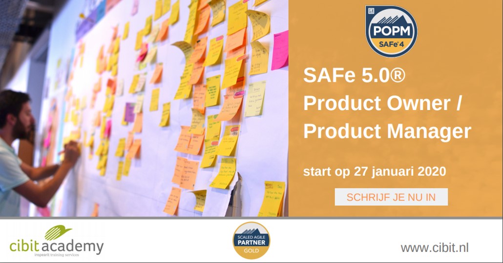Word een succesvolle SAFe 5.0 Product Owner of Product Manager!  bit.ly/35uJP4l #cibitacademy #inspearit