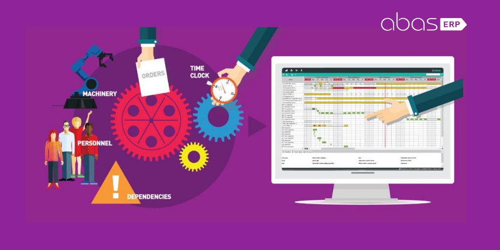abas_India's tweet photo. Whether your business specializes in #massproduction small series or make-to-order #AdvancedPlanningScheduling APS tool in #abasERP help your team to efficiently plan and manage your #productionprocesses Learn more: https://t.co/7D9Ad5F4Ob
#productionplanning #erpsolution #SMEs https://t.co/AhdRnklUCz