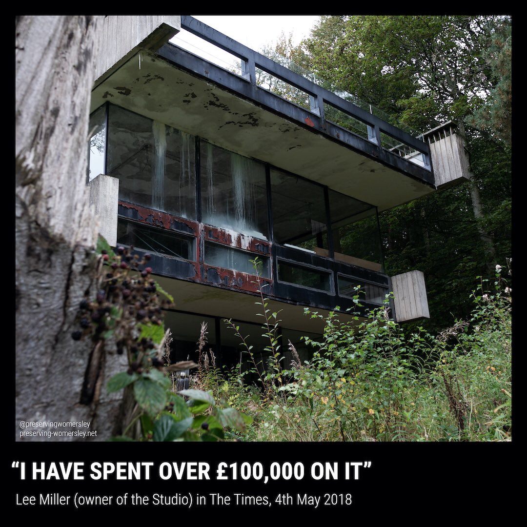 PreservingPW's tweet image. Lee Miller, owner of the Klein Studio: his words. Day 5. Photo @mdsmith75.  #peterwomersley #bernatklein #bernatkleinfoundation #preservingwomersely #bernatkleinstudio #scottishborders  #modernarchitecture #modernist  #brutalist  #atrisk #alisted #useitwisely #loseitcarelessly
