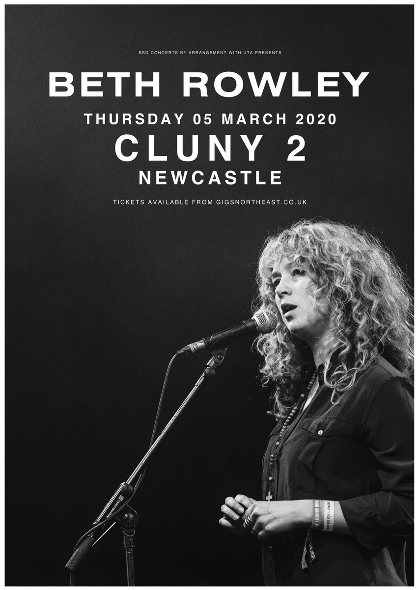 New rebooked Scotland date announced! 5th March 2020! Tickets bought for previous date will be valid. Tickets at Bethrowley.com