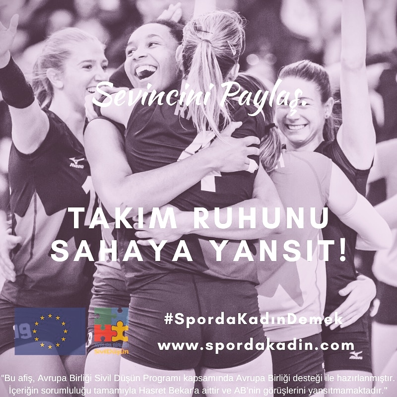 Yüksek Ses'le Paylaş! #spordakadın #birliktegüçlüdınlar #sahayaçık #mücadeleet #sevincinipaylaş #voleybol #basketbol #futbol #hentbol #tenis #Karate #tekvando #güreş #atletizm #jimnastik #halter