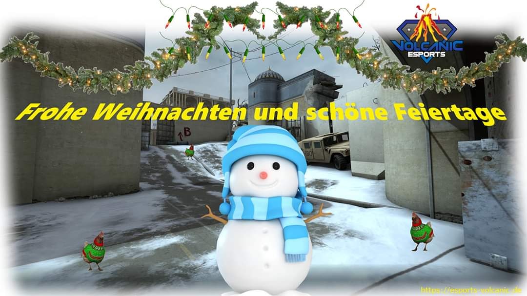eSportsVolcani1's tweet photo. ☃️❄️🎄Frohe Weihnachten und schöne Feiertage 🎄❄️☃️

Die ganze Volcanic Familie wünscht euch allen eine wunderschöne Weihnachtszeit und schöne Feiertage.

Lasst euch reich beschenken aber bleibt vor allem Gesund den das ist das wichtigste!! 🎁🎁🎁🎉🎊🎊

Euer Volcanic Team https://t.co/a1SIolPpKT