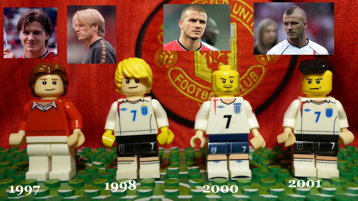 hvordan Dykker bison Brick Footballers on Twitter: "#Lego #AdventCalendar: David Beckham through  the years 1997-2015. #Beckham https://t.co/peLGIRRXmh" / Twitter