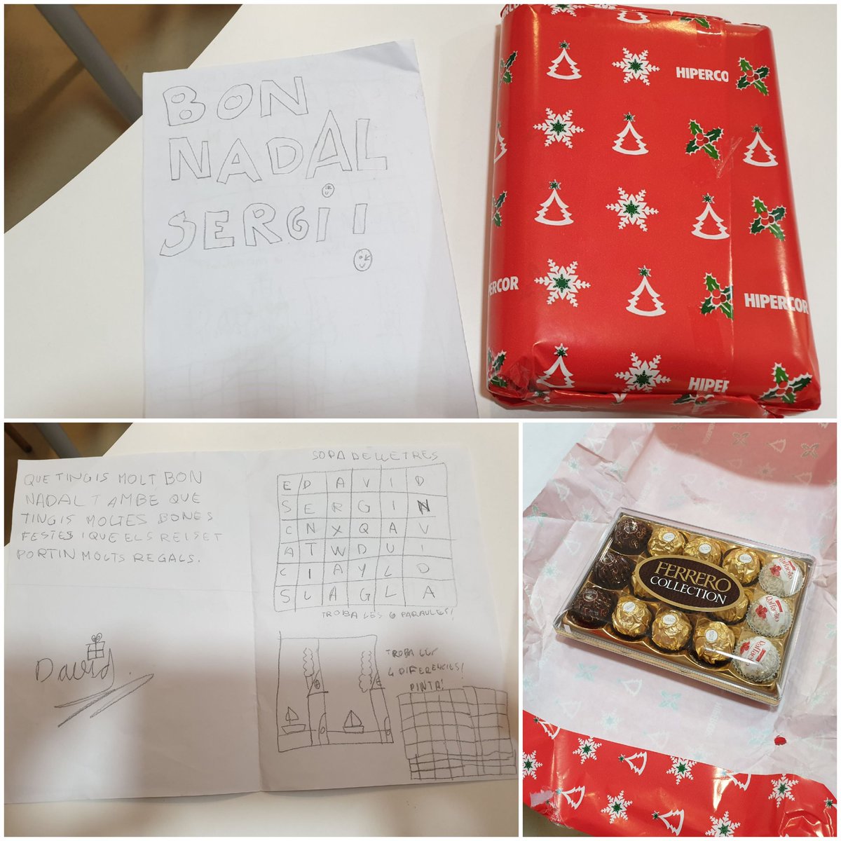 <a href="/ImmaVedruna/">Vedruna Immaculada</a> Ahir em van donar una sorpresa els petits del <a href="/ImmaVedruna/">Vedruna Immaculada</a>!
Molt bon Nadal famílies🎄🎅🎁😍!!