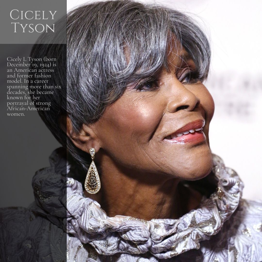 Happy birthday to Cicely Tyson.  
 