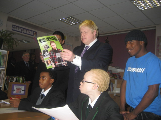 LimelightTeam's tweet photo. "A very polished product," - that's how the UK's newly elected prime minister, @BorisJohnson described Limelight, the #Croydon based award-winning #youth magazine. https://t.co/ekjbLkE9tJ