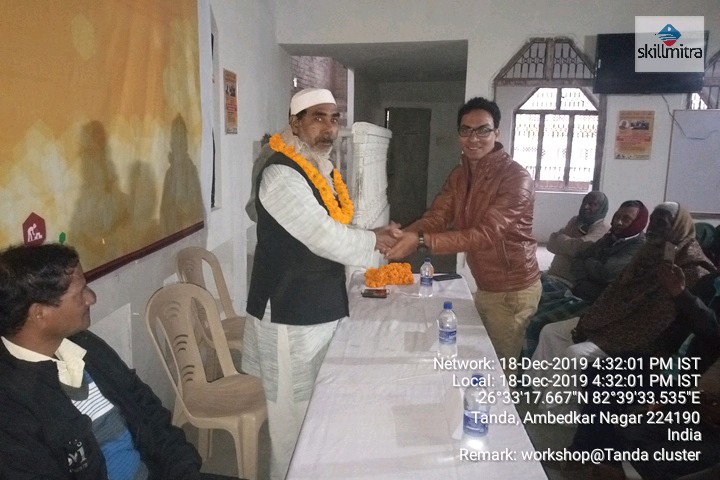 skillmitra's tweet photo. Workshop for #RPL program with chief guest #ManojKumarAnand #DSO #MohdAdilAnsari #MemberCentral #weaverscooperativeSociety #MrMohdTahir #MEMBER #MC #NehalShastriRzaWelfare #SkillIndia #PMKVY @MSDESkillIndia @NSDCINDIA @TextileSSC @DrMNPandeyMP @RajKSinghIndia @OfficeOfRKSingh https://t.co/QomTZHeorG