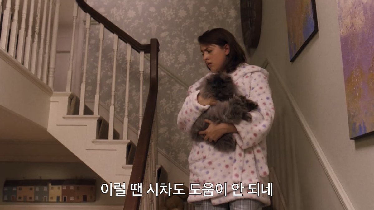 오늘 본 하이틴 영화 나는 조지아의 미친 고양이(제목 번역이 왜 이모양인지 다 보고도 몰르겟음) 회색먼지털 앵거스ㅠ 하여튼 개랑 고양이 나오는...