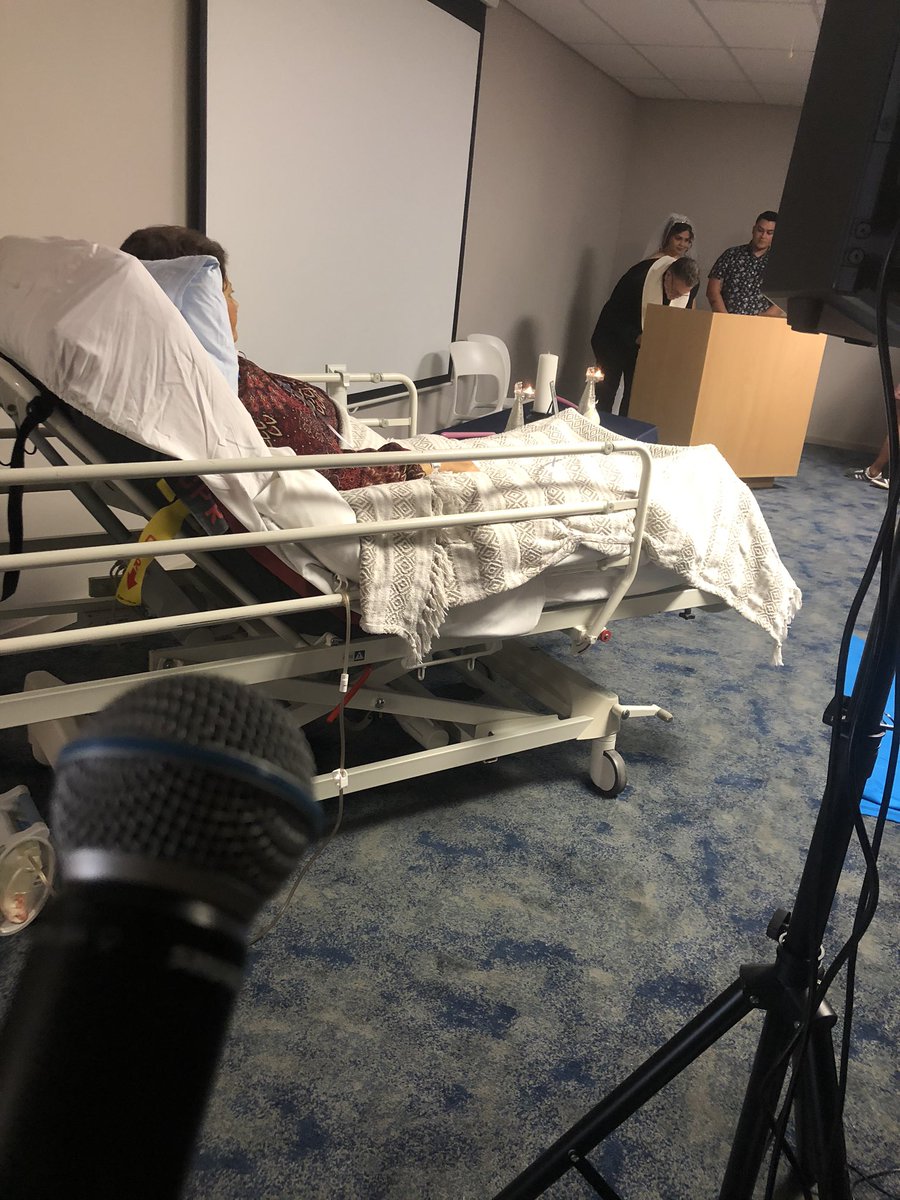 ChadSaaiman's tweet image. Yesterday afternoon at 1:30pm I performed at the beautiful union of 2 people at Mediclinic Constantiaberg. The wedding was moved forward and to this location as it was the Bride’s mom’s wish to see her daughter in a wedding dress ❤️ The mom passed on at 8:30pm last night 💔