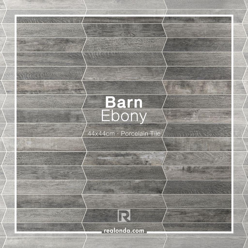 REALONDA1952's tweet photo. Barn Ebony · 44x44 cm ·Porcelain Tile by #Realonda | More info: https://t.co/tIjYlU4Owc
#madeinspain #tileofspain #ceramica #porcelain #homedecor #woodtiles #walltiles #floortiles #ceramics #chevrontile #ilovetiles #interiordecor #tilestyle #tiledesign #ihavethisthingwithtiles https://t.co/lIfglTJJIS