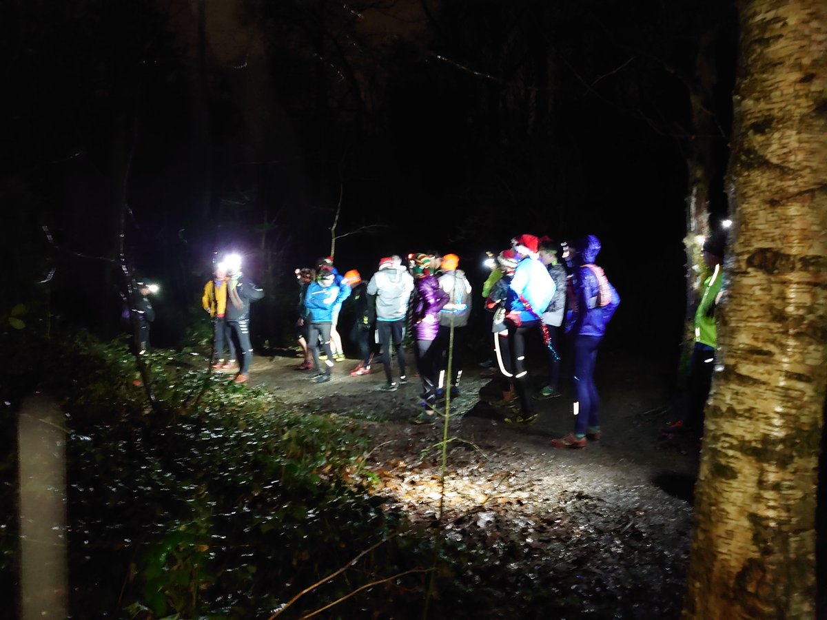 AccelerateRunCo's tweet photo. Last night, Christmas WoodRun. Christmas signing, running and hot chocolate by the fire. Cracking evening. Thanks to everyone who came along. #acceleraterunningcommunity https://t.co/KEB6k8dkLC
