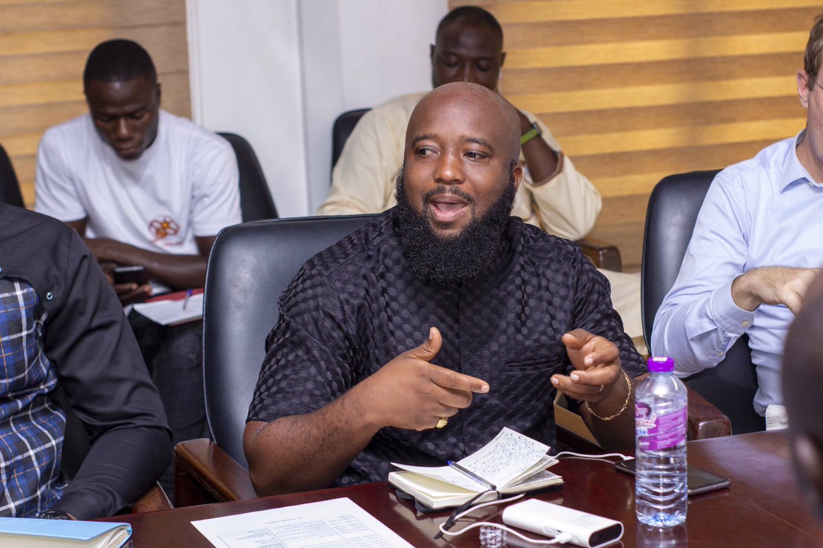 shefghali's tweet photo. The ghana startup act working committee inaugurated. Our very own @trigmaticofficial is part of the committee of selected key young people that will champion the cause. #ghanastartupact #startupact #gcyegh #gcye #business #global #entrepreneur #entrepreneurlife @pulseghana https://t.co/LAYA2YAwjC