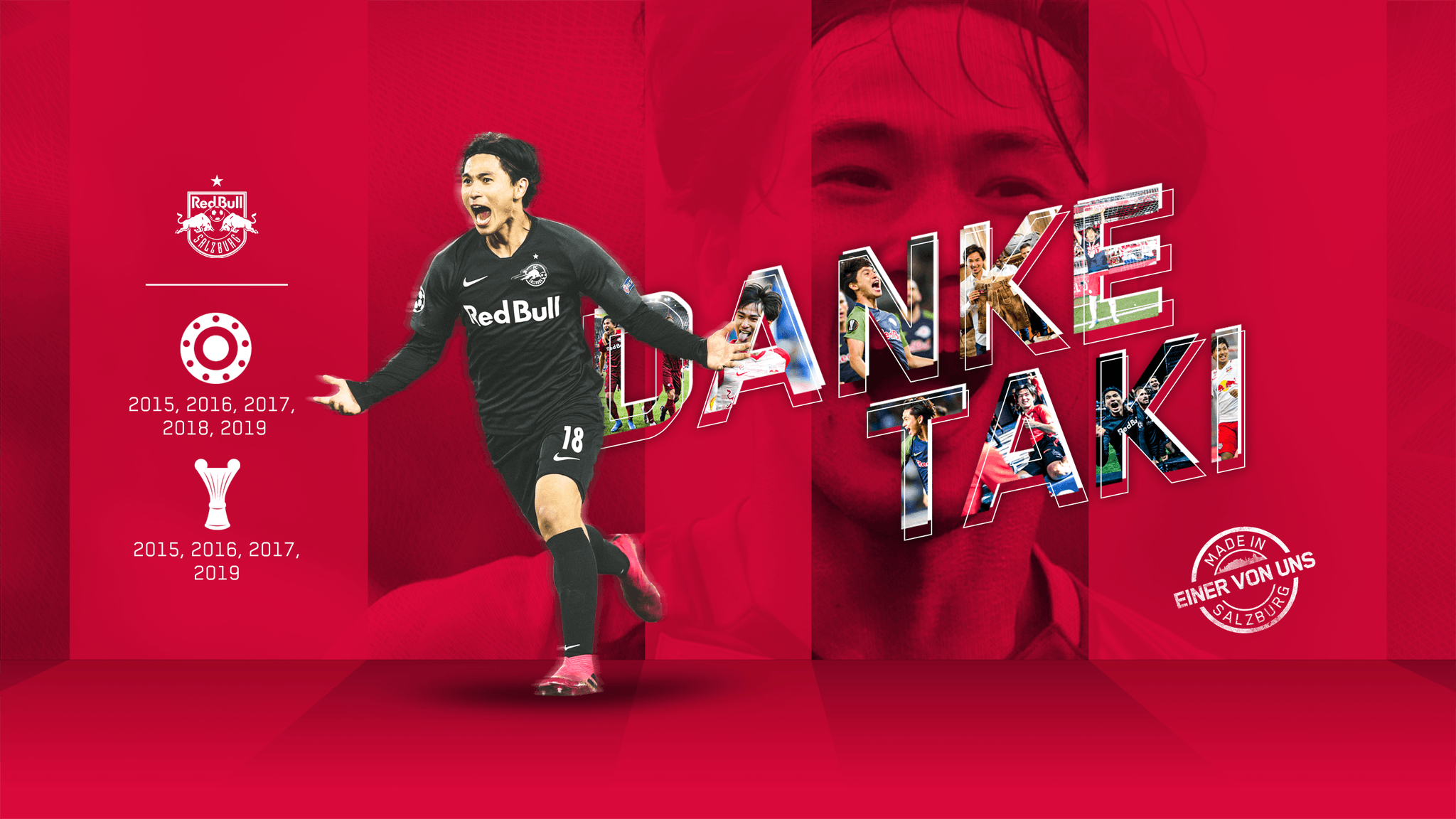 Fc Red Bull Salzburg Jp 公式発表 この度 南野拓実 選手が Championsleague 覇者 Lfc へ移籍することが正式に決定致しました 5年間ありがとう 新天地での活躍を心より祈念しております Minamino Madeinsalzburg T Co 9fcxzfwc8d